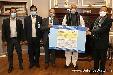 Disinvestment-bound BEML pays dividend of Rs 5.625 crore to govt