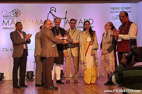 REC Limited gets the ‘Mahatma Award for CSR Excellence 2020’
