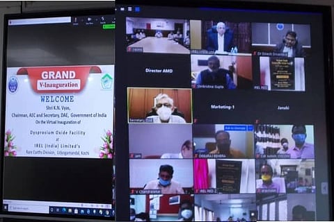 DAE Secretary inaugurates new Dysprosium Plant of IREL