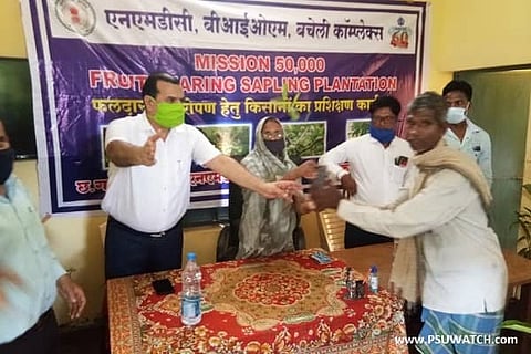 NMDC embarks on greening of Dantewada district, Chhattisgarh