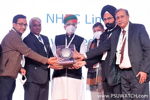 NHPC gets ICAI award for excellence in financial reporting