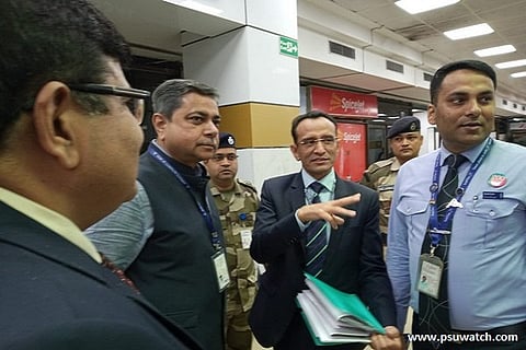 AAI Chairman visits JPNI Airport, Patna
