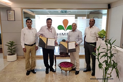 HMEL signs MoU with ALIMCO for CSR initiative