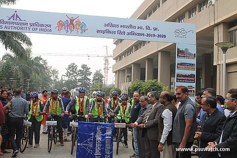 AAI organises all India relay cycle expedition