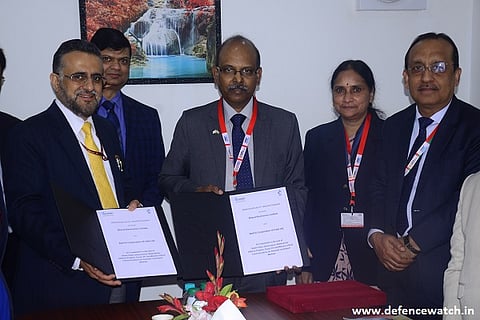 BEL signs MoU with RailTel at Defexpo-2020