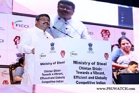 ‘Ispati Irada’ launched by Pradhan during Steel Chintan Shivir