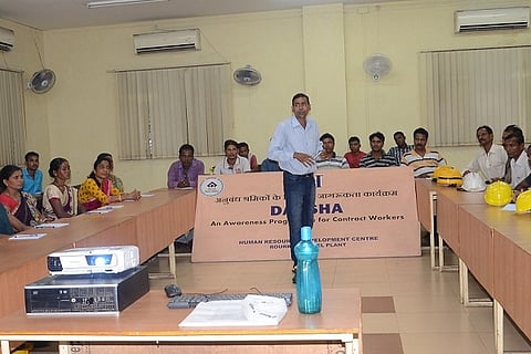 RSP organises ‘DAKSHA’ for contract labourers