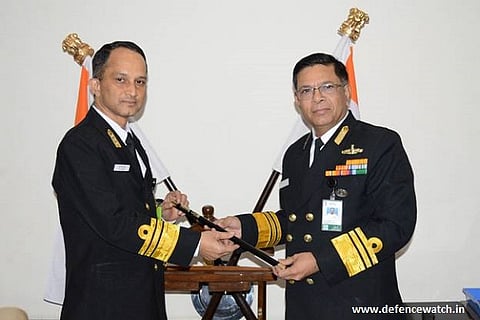 Vice Admiral SR Sarma assumes a new charge in Indian Navy
