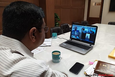 COVID 19: Pradhan conducts video conference with PSU CMDs, reviews supply