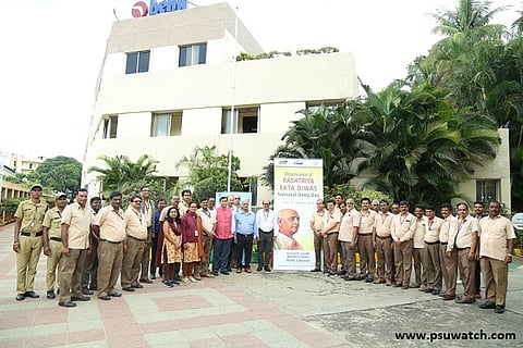 BEML organises various activities to mark ‘Rashtriya Ekta Diwas’