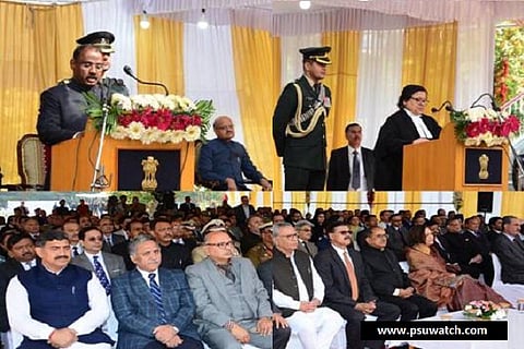 Girish Chandra Murmu sworn in as first Lieutenant Governor of J&K