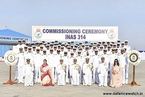 Indian Naval Air Squadron 314 ‘Raptors’ Commissioned