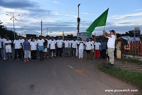 Rashtriya Ekta Diwas: GSL employees ran for unity