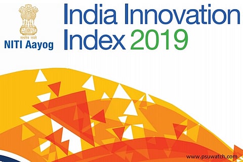 India Innovation Index 2019 launched by NITI Aayog