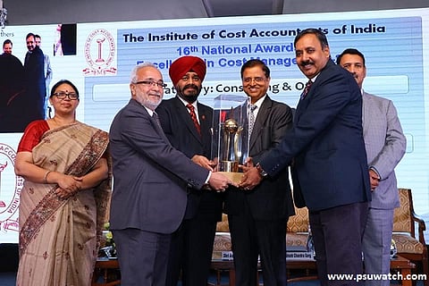 MECON bags 1st prize in Cost Management