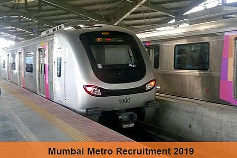 Mumbai Metro has jobs for you; apply before Oct 7