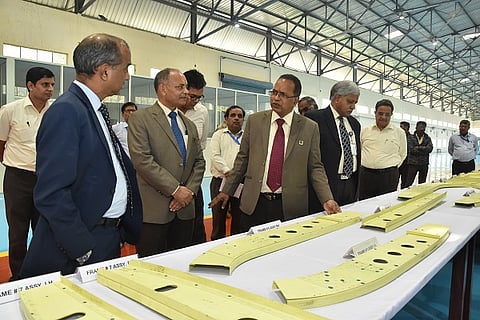 HAL Gets First Batch Of Helicopter Structures From Subsidiary NAeL