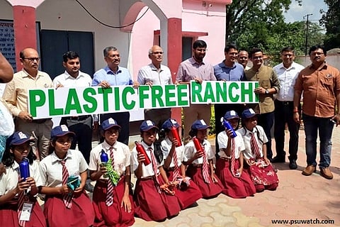 HPCL launches campaign for ‘Plastic free Ranchi’