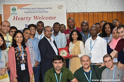 Delegates from 25 countries visit RINL-VSP