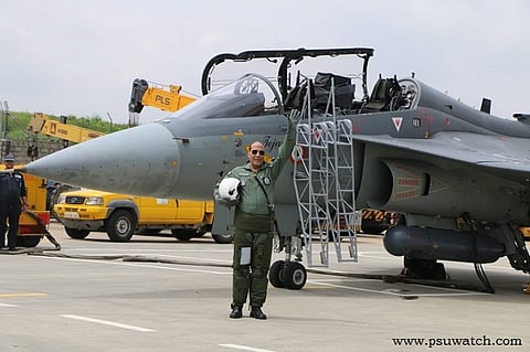 Rajnath Singh first Defence Minister to fly in ‘LCA Tejas’