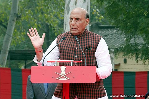 Rajnath reviews performance of OFB & 4 DPSUs