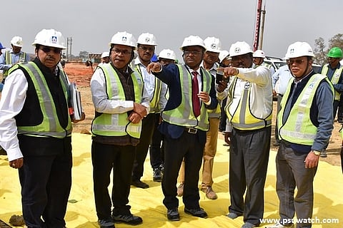 SJVN CMD visits 1320 MW Buxar thermal power project