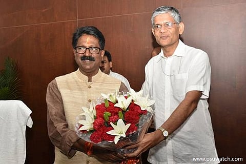 Sawant Takes charge as Union Minister of Heavy Industry and Public Enterprises