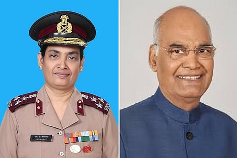 President confers National Florence Nightingale Award 2020 to Brigadier SV Saraswati