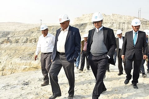 NTPC CMD visits NCL coal mine, seeks support for upcoming power stations