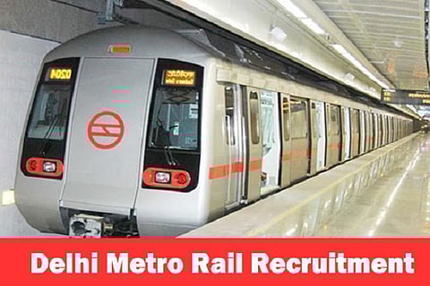1,493 vacancies in DMRC, apply before Jan 13, 2020