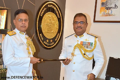 RAdm KP Arvindan takes charge as Admiral Superintendent of Naval Dockyard, Mumbai