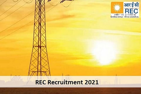 REC announces a number of vacancies for Dy GM, CGM & other posts