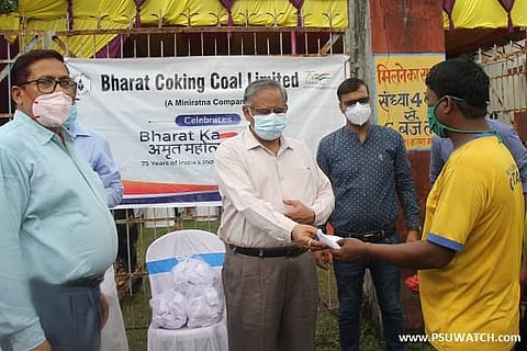 Azadi ka Amrit Mahotsav: BCCL vaccinates 250 safai karmacharis