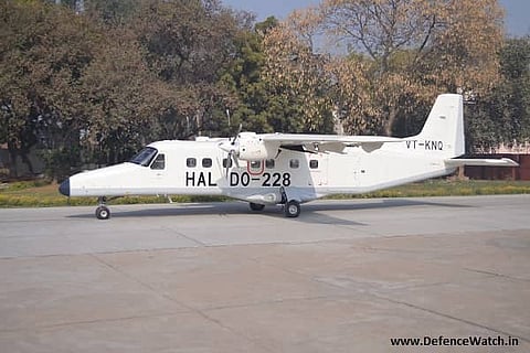 HAL signs pact with Alliance Air for deployment of Do-228 Aircraft in Arunachal