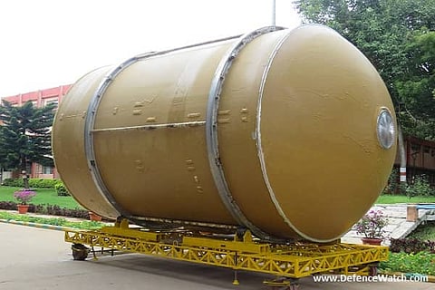 HAL delivers heaviest semi-cryogenic propellant tank to ISRO