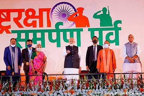 PM lays foundation stone for Jhansi Unit of BDL