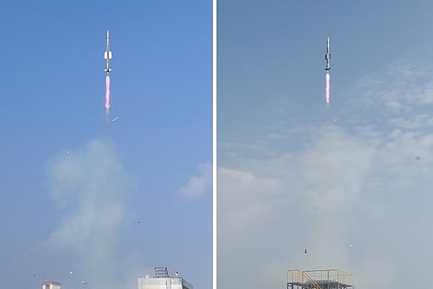 DRDO successfully flight-tests short range surface to air missile