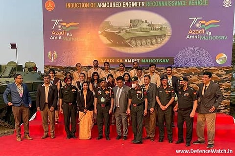 BEL’s Armoured Engineer Reconnaissance Vehicle (AERV) inducted into Indian Army