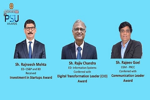 HPCL bags three awards at 8th Governance Now PSU Awards