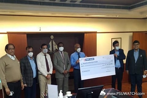 Chandigarh Airport presents an interim dividend of Rs 6.67 crore to AAI