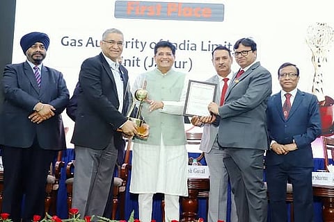 GAIL wins National Award for Excellence in Cost Management