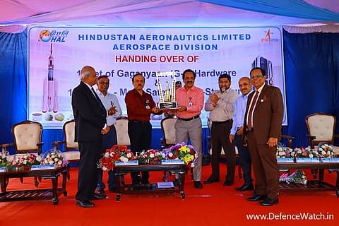 HAL hands over Gaganyaan hardware to ISRO