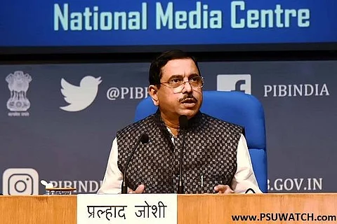 Despite push for RE, India will require coal for energy security: Pralhad Joshi