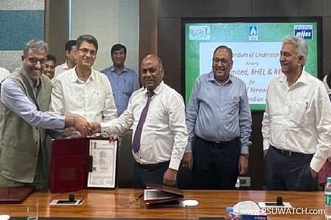 SJVN joins hands with BHEL and REMC for development of RE projects for Railways