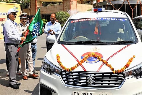 CSR Watch: NHPC hands over 5 patrolling vehicles to Haryana Police