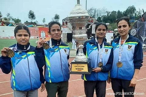 Indian Railways’ women team wins gold in National Cross Country Championship