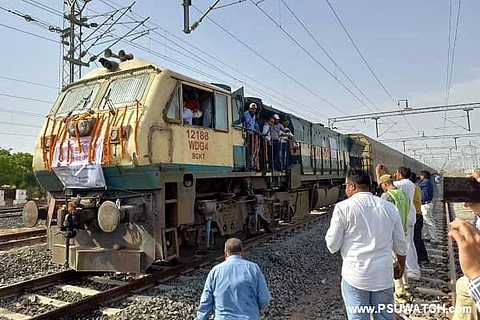 DFC starts trial run on WDFC’s 62 KM double rail line from New Palanpur to New Mahesana Section