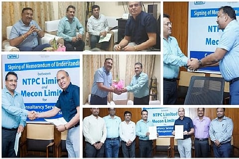 NTPC signs MoU with MECON for consultancy and project management services for its coal mines