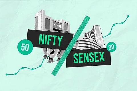 Sensex, Nifty open on positive note on firm global trends, foreign funds inflows