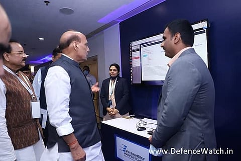 Rajnath Singh launches BEL’s AI-enabled voice analysis software (AIVAS)